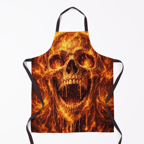 Item preview, Flame Skull | Horror Art - Death  designed and sold by lapart.