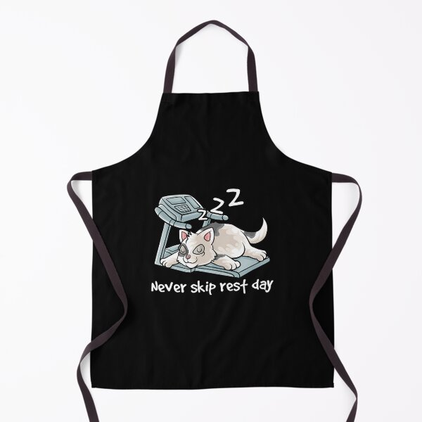 Item preview, Never Skip Rest Day Sleeping Kitten designed and sold by chaybduparek.