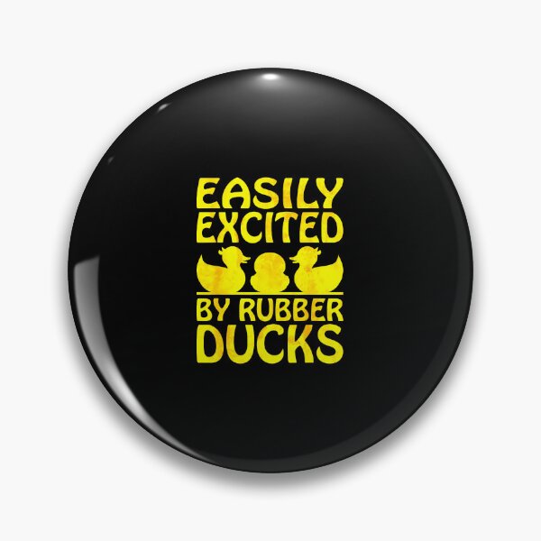Item preview, Easily Distracted By Rubber Ducks Rubber Duck designed and sold by charitashmoqs.