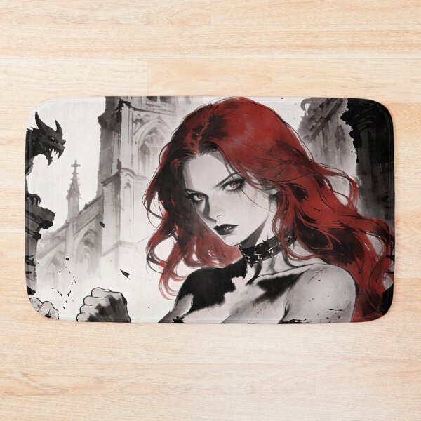 Item preview, Red hair Goth girl designed and sold by OniricaDesign.