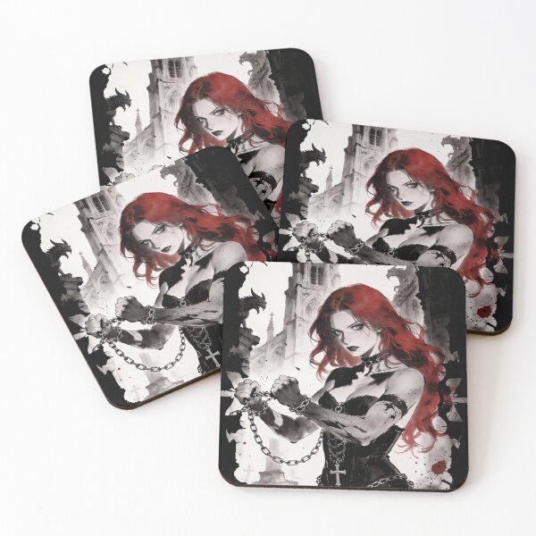 Item preview, Red hair Goth girl designed and sold by OniricaDesign.