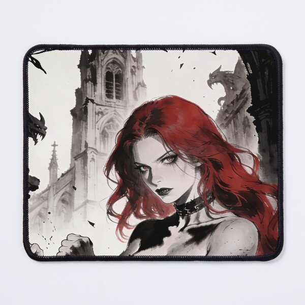 Item preview, Red hair Goth girl designed and sold by OniricaDesign.