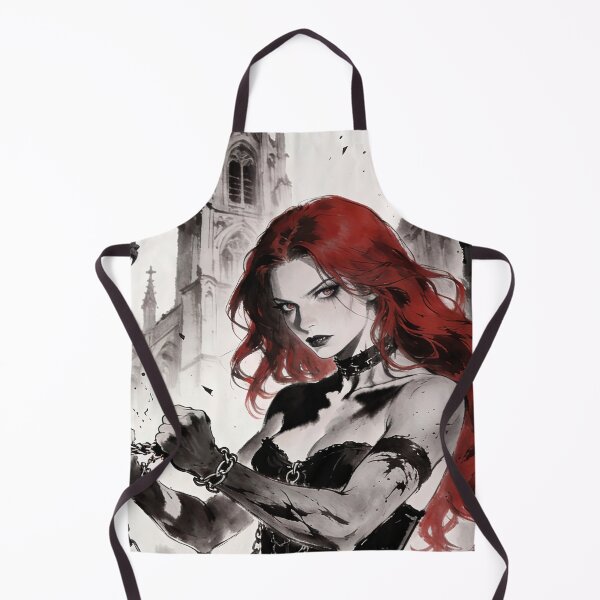 Item preview, Red hair Goth girl designed and sold by OniricaDesign.