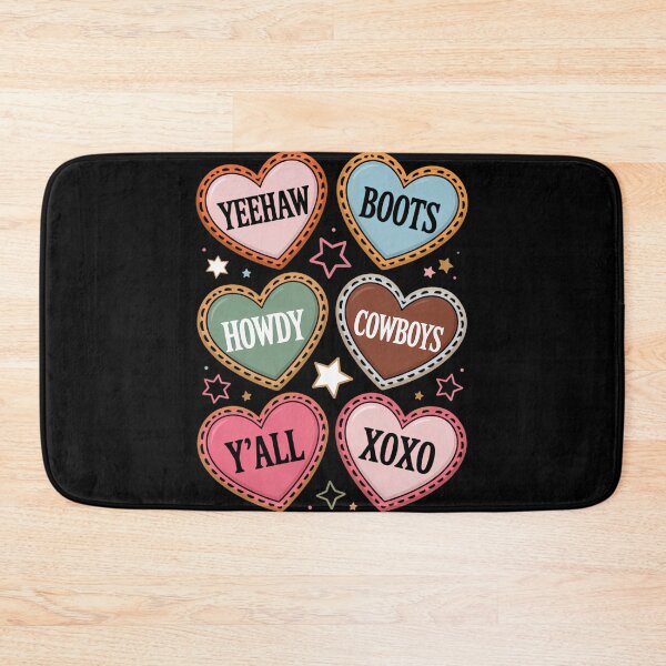 Item preview, Western Valentine Hearts Howdy designed and sold by comptorasunfia.