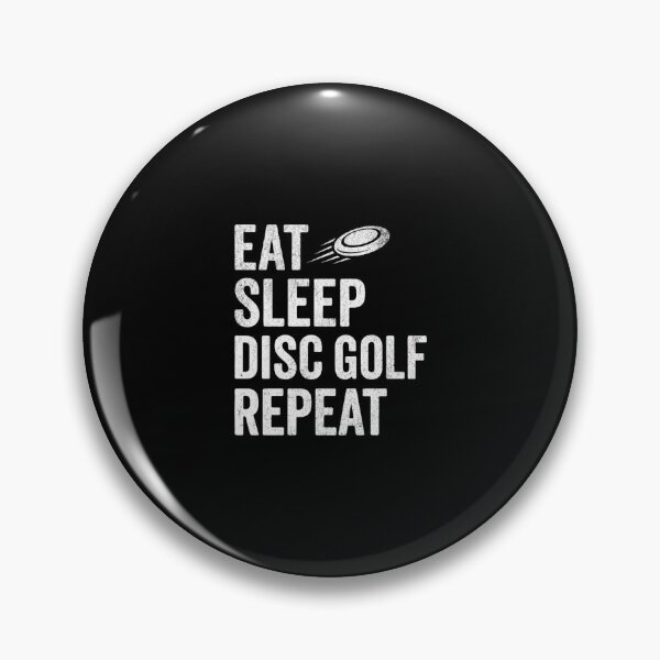 Item preview, Eat Sleep Disc Golf Repeat - Funny Sports Hobby designed and sold by Mason-Pride.
