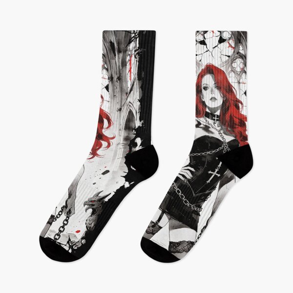 Item preview, Red hair Goth designed and sold by OniricaDesign.
