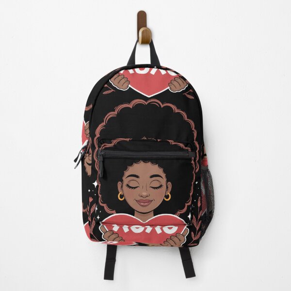 Item preview, Afro African American Heart Valentine_s Day designed and sold by comptorasunfia.