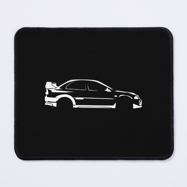 Item preview, Lancer Evolution V (1998) Car Silhouette (White) designed and sold by FearnCreative.