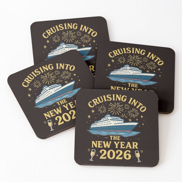 Item preview, Cruising Into the New Year 2026 -New Year Cruise Celebration T-Shirt designed and sold by Viktorio Art Shop.