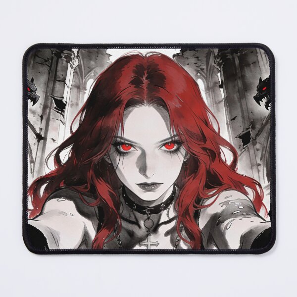 Item preview, Succubus Red hair Goth designed and sold by OniricaDesign.