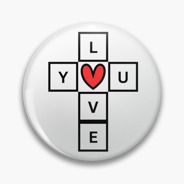 Item preview, Love You Crossword designed and sold by karakreatesherself.