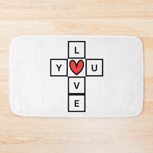 Item preview, Love You Crossword designed and sold by karakreatesherself.