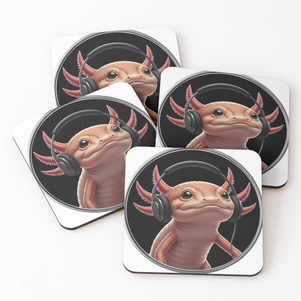 Item preview, Gus the Axolotl Jammin 1D (SonciWave Vibes) designed and sold by SonicWave Vibes.