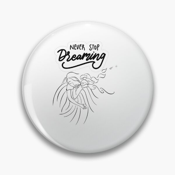 Item preview, Never Stop Dreaming – Inspirational Quote Typography Design designed and sold by Fouziaart08.