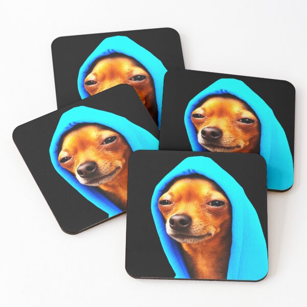 Item preview, Funny Chihuahua wearing a Hoodie Meme designed and sold by The Art by Rossouw.