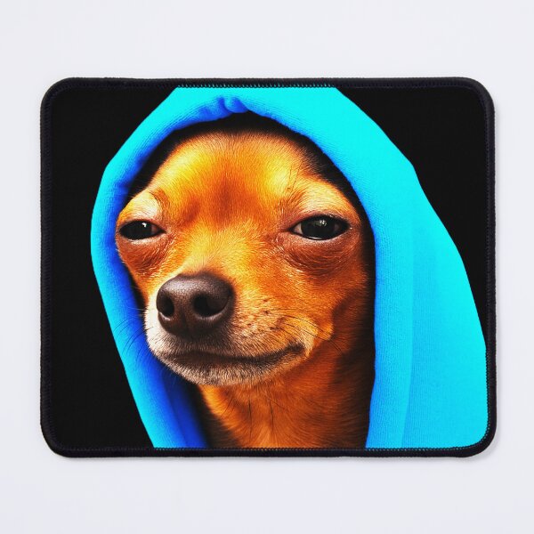 Item preview, Funny Chihuahua wearing a Hoodie Meme designed and sold by The Art by Rossouw.