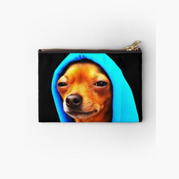 Item preview, Funny Chihuahua wearing a Hoodie Meme designed and sold by The Art by Rossouw.