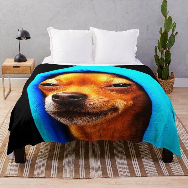 Item preview, Funny Chihuahua wearing a Hoodie Meme designed and sold by The Art by Rossouw.