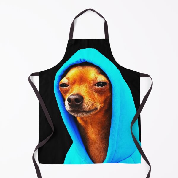 Item preview, Funny Chihuahua wearing a Hoodie Meme designed and sold by The Art by Rossouw.
