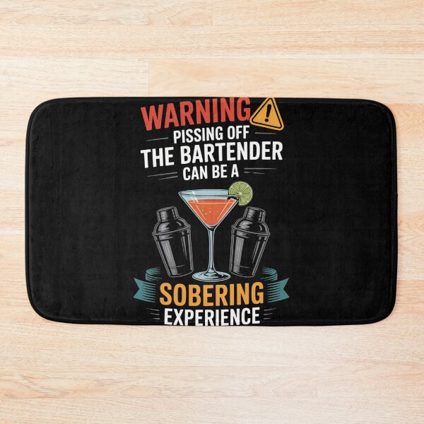 Item preview, Bartender Funny Sarcastic Joke designed and sold by comptorasunfia.