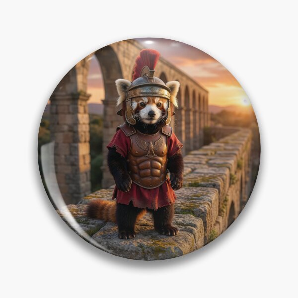 Item preview, Roman Red Panda Centurion Means Business designed and sold by Tridentulus.