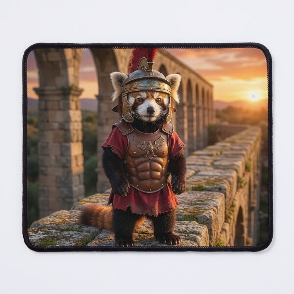Item preview, Roman Red Panda Centurion Means Business designed and sold by Tridentulus.