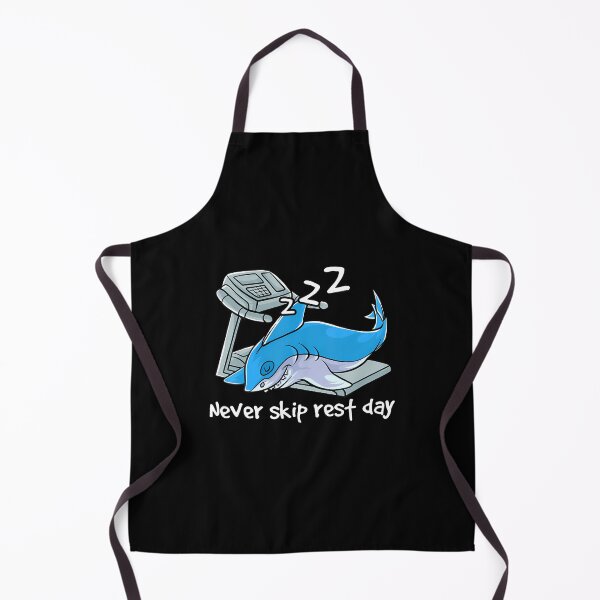 Item preview, Never Skip Rest Day Sleeping Shark designed and sold by chaybduparek.