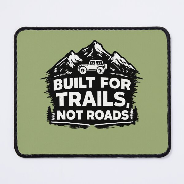 Item preview, Built for Trails Not Roads – Off Road 4x4 Mountain Adventure Design designed and sold by MUKUND FASHION DESIGN.