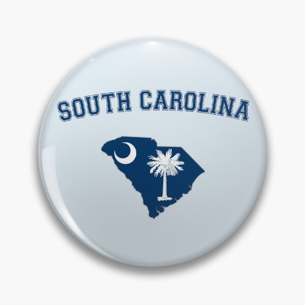 Item preview, South Carolina State Pride - Classic Palmetto & Crescent Navy Design designed and sold by mashmosh.