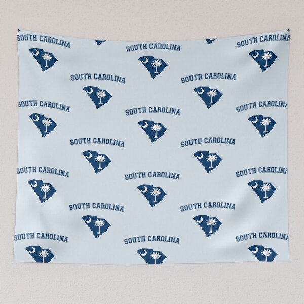 Item preview, South Carolina State Pride - Classic Palmetto & Crescent Navy Design designed and sold by mashmosh.
