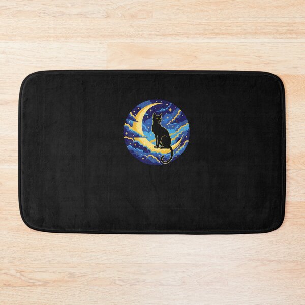 Item preview, Catzilla Cat for Men Starry Night Cat Lover  designed and sold by SWEET-TINAPAY.