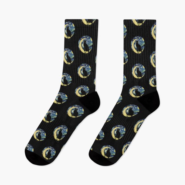 Item preview, Catzilla Cat for Men Starry Night Cat Lover designed and sold by SWEET-TINAPAY.