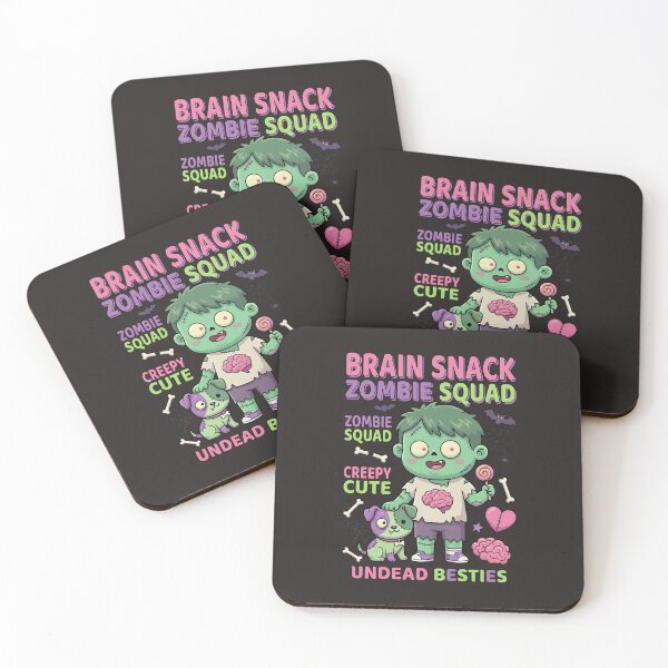 Item preview, The Brainiac Brigade: Pastel Patches & Undead Pals designed and sold by AwesomeBeyondLimits.