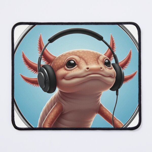 Item preview, Gus the Axolotl Jammin 1C (SonciWave Vibes) designed and sold by SonicWave Vibes.