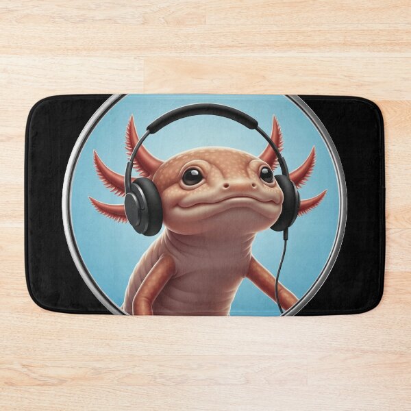 Item preview, Gus the Axolotl Jammin 1C (SonciWave Vibes) designed and sold by SonicWave Vibes.