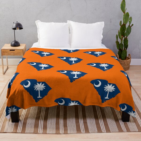 Item preview, South Carolina State Map Silhouette - Palmetto and Crescent Moon designed and sold by mashmosh.
