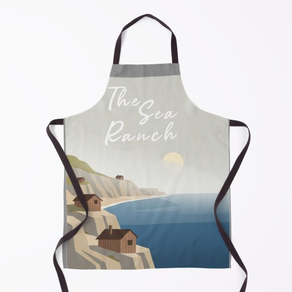 Item preview, The Sea Ranch Inspired Minimal Coastal Illustration designed and sold by badrobcheb1.
