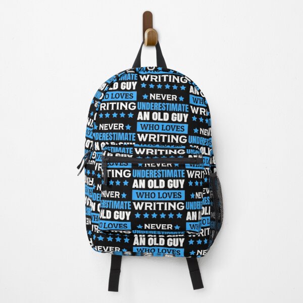 Item preview, Never Underestimate An Old Guy Who Loves Writing designed and sold by malhanasbih.