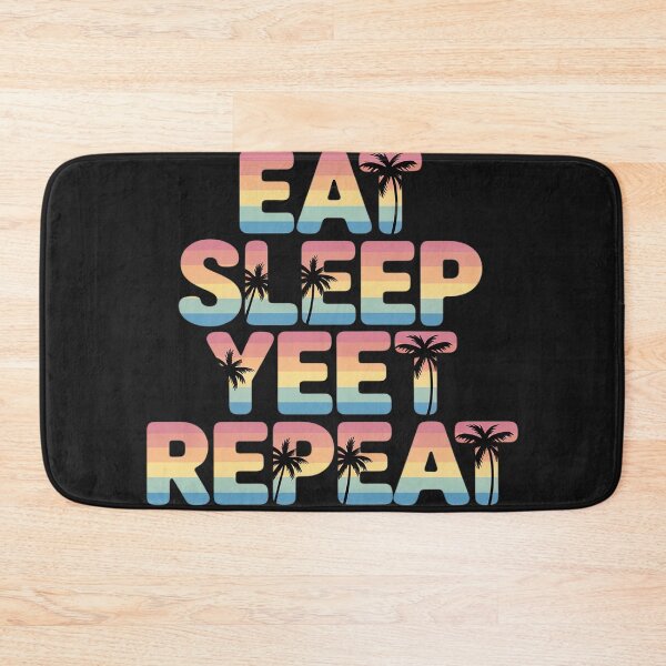 Item preview, Eat Sleep Yeet Repeat Sunset Summer designed and sold by GaryBellcvbnb.