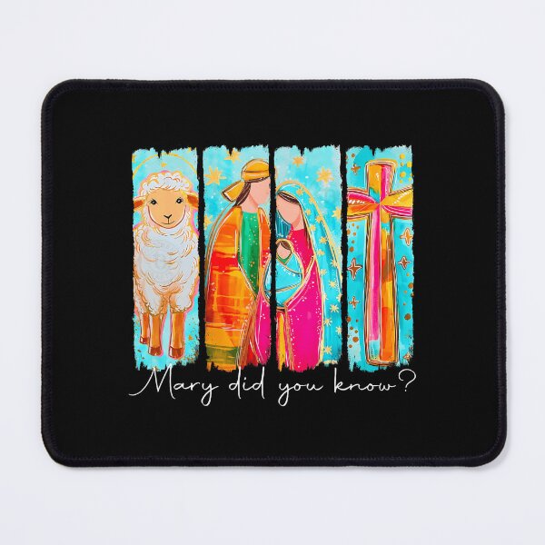 Item preview, Mary Did You Know Nativity Art designed and sold by chaybduparek.