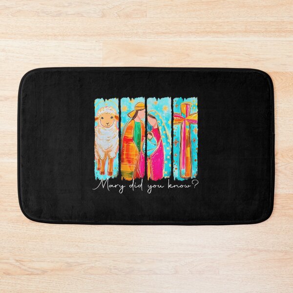 Item preview, Mary Did You Know Nativity Art designed and sold by chaybduparek.