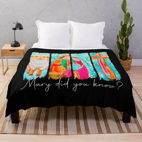Item preview, Mary Did You Know Nativity Art designed and sold by chaybduparek.