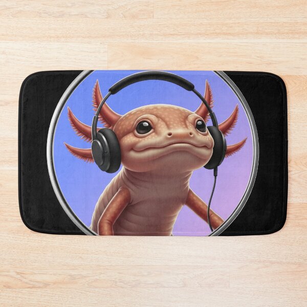 Item preview, Gus the Axolotl Jammin 1B (SonciWave Vibes) designed and sold by SonicWave Vibes.