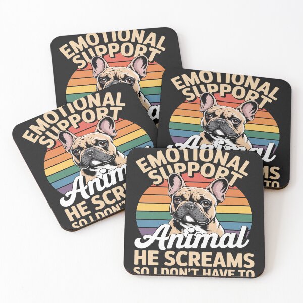 Item preview, Emotional Support Animal French Bulldog designed and sold by GaryBellcvbnb.
