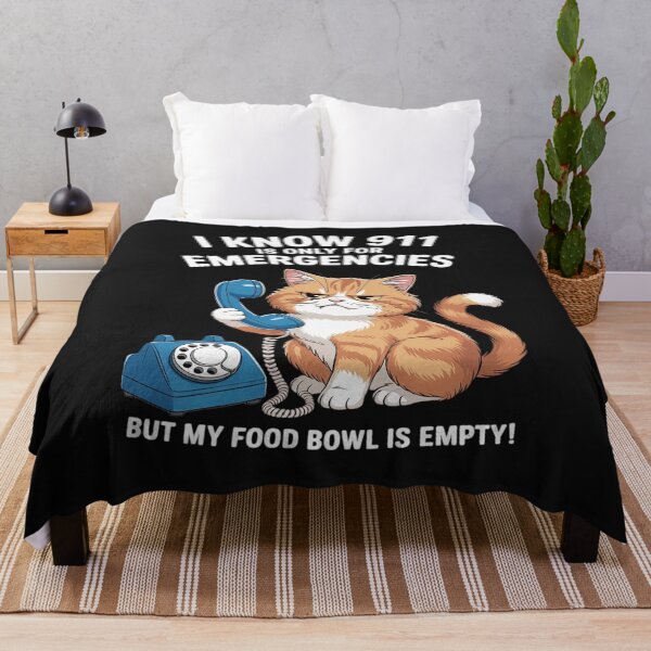 Item preview, Empty Food Bowl Emergency Cat designed and sold by GaryBellcvbnb.