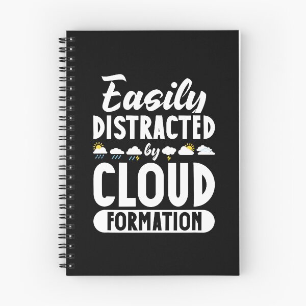 Item preview, Meteorologist Easily Distracted By Cloud Formation designed and sold by malhanasbih.