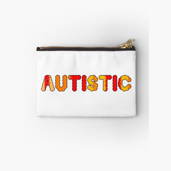 Item preview, Autistic orange and red designed and sold by GeoGoose.