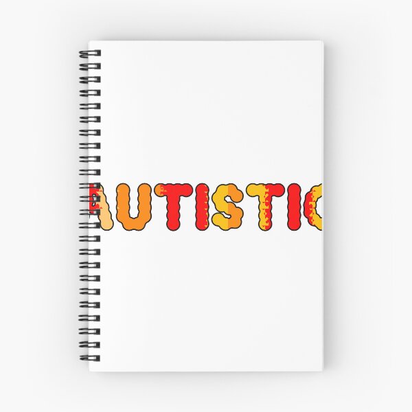 Item preview, Autistic orange and red designed and sold by GeoGoose.