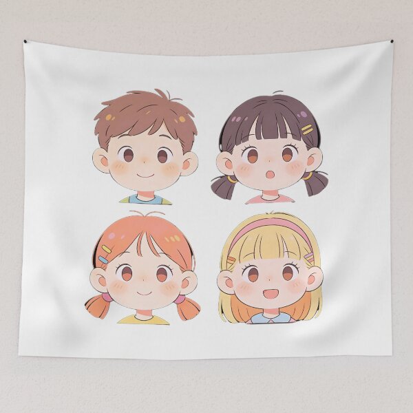 Item preview, Charming illustrations capture the essence of childhood innocence designed and sold by Boundless PixelForge.