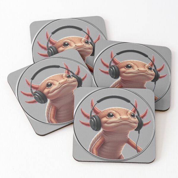 Item preview, Gus the Axolotl Jammin 1A (SonciWave Vibes) designed and sold by SonicWave Vibes.